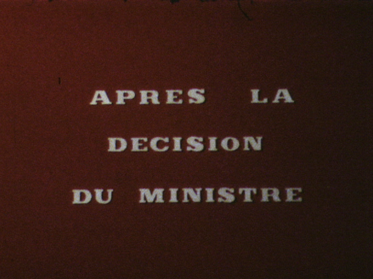 APRÈS LA DÉCISION DU MINISTRE, C'EST LA FÊTE !